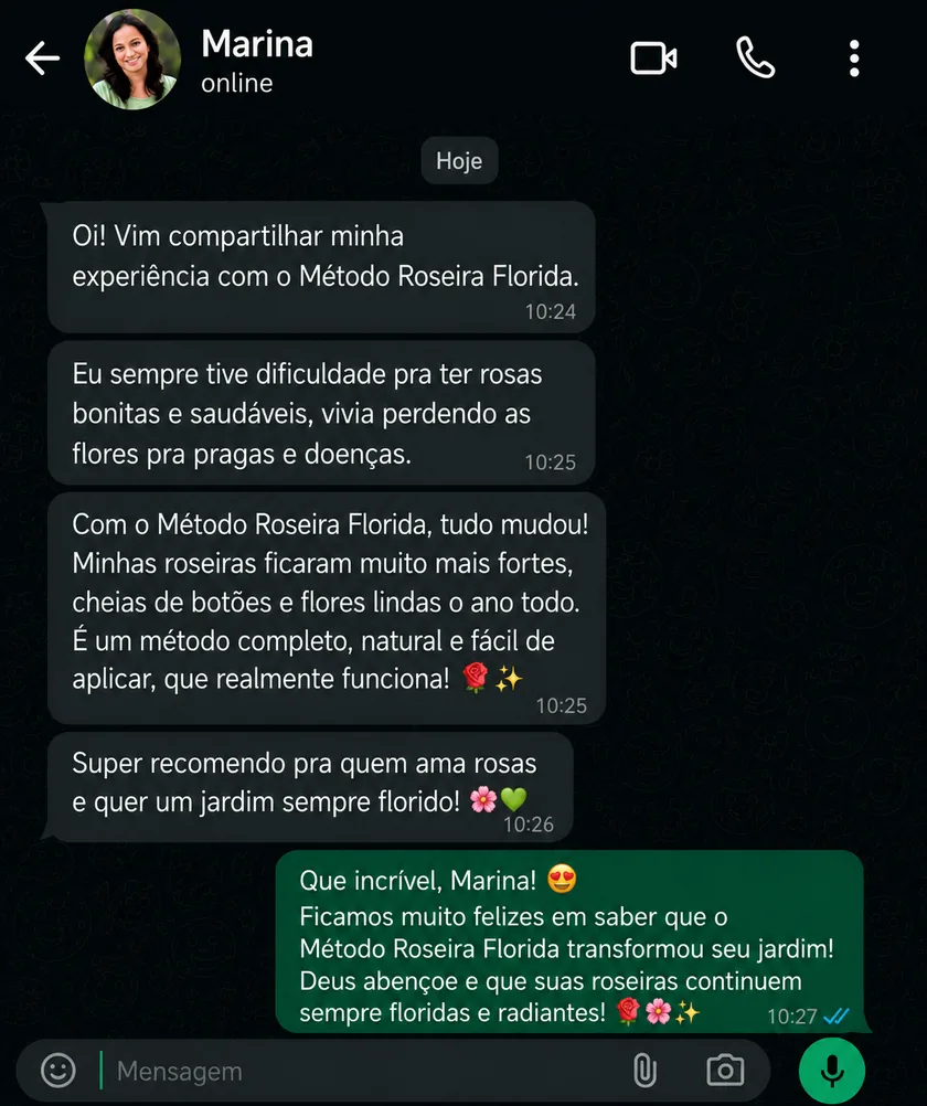Depoimento de aluno