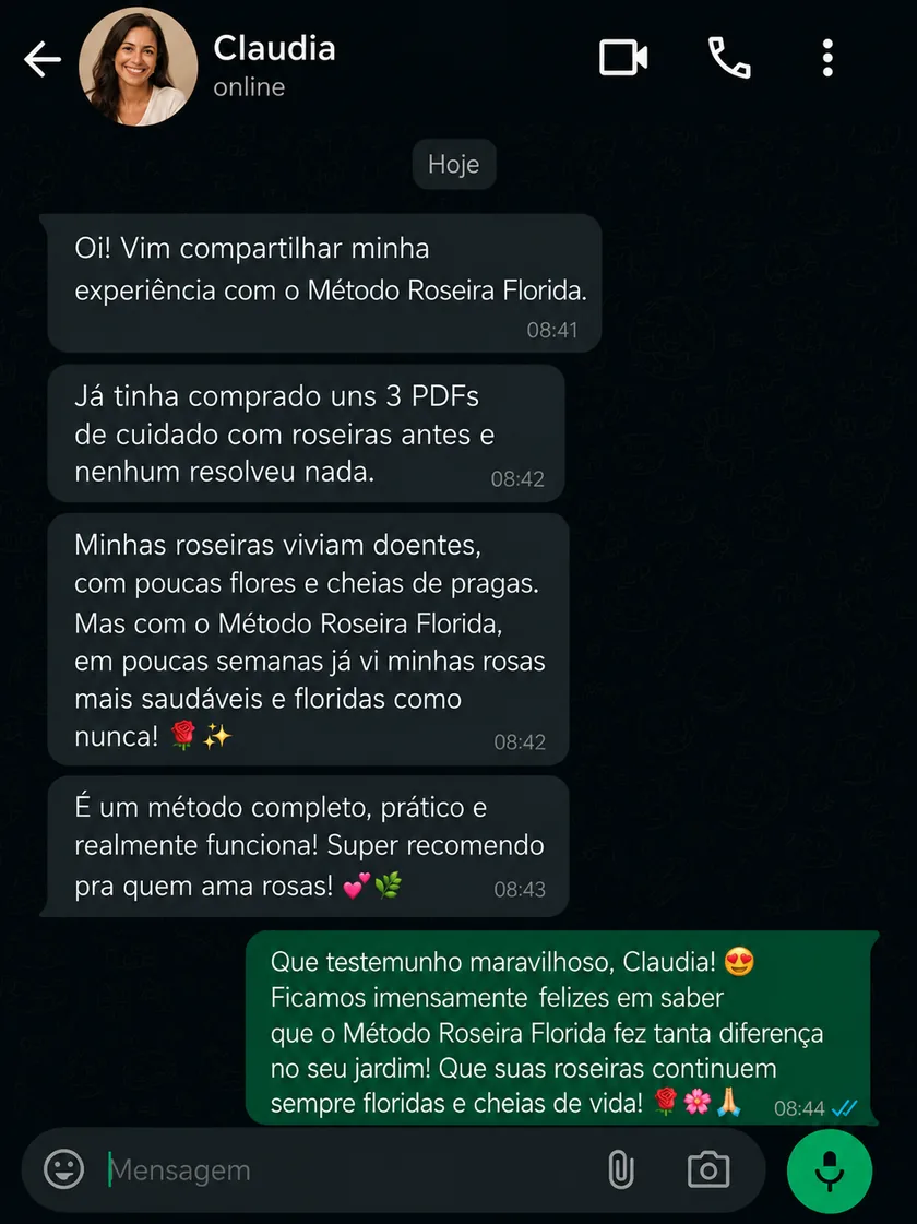 Depoimento de aluno